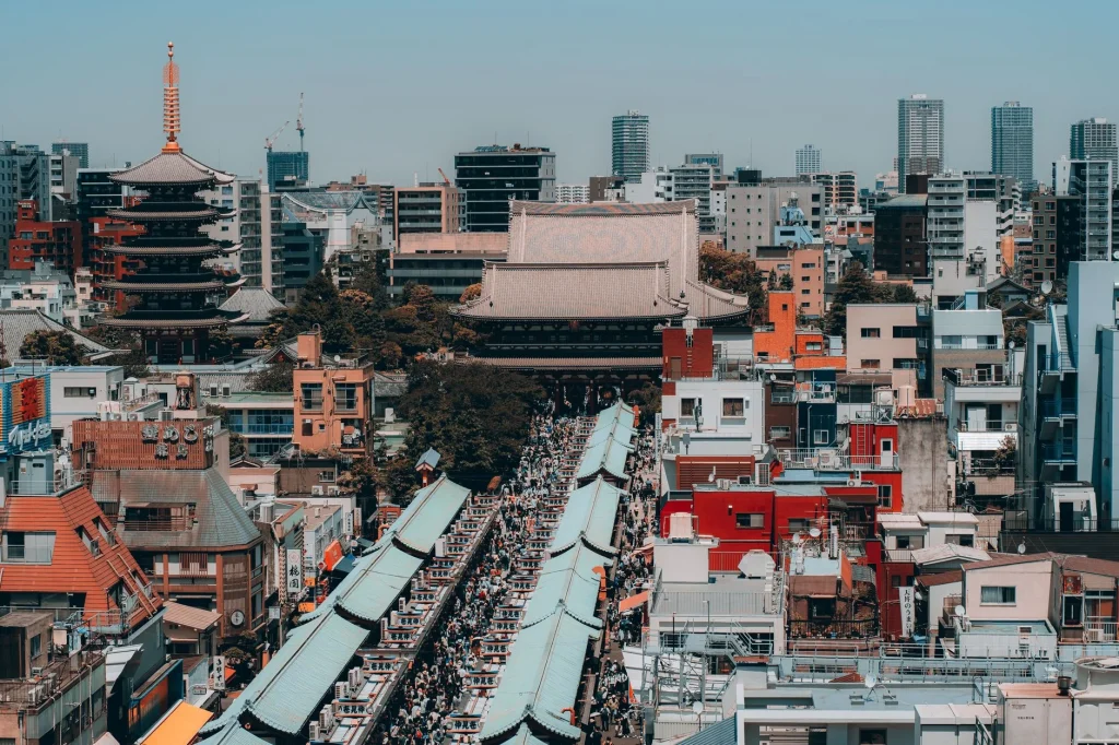 Templo tradicional en Asakusa